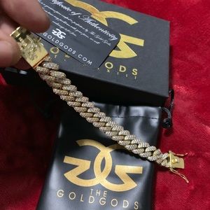 GLD Gods 18k Gold Plated 6” 3/4